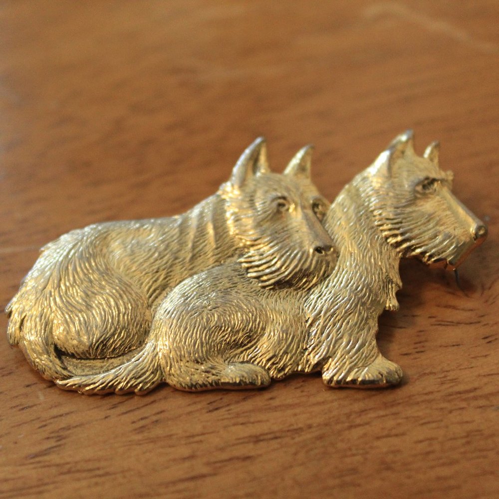 Scottish Dog Brooch